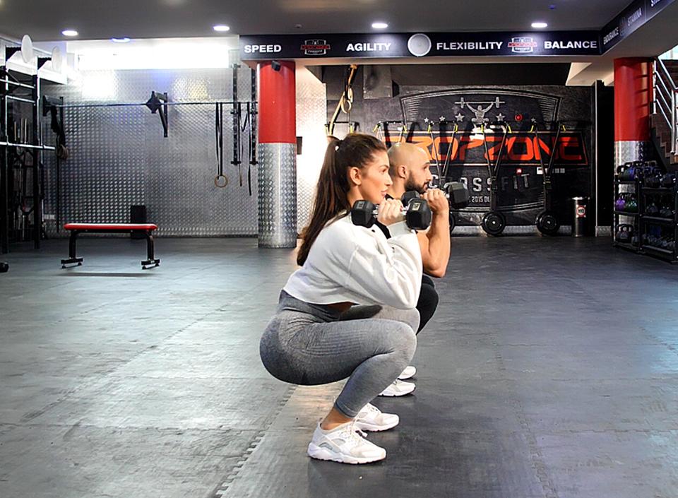 Ep2- Hana Dumbell Squat Instructions